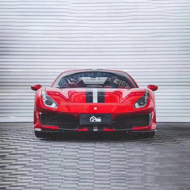 Hot Sale Professional Low Price Frp And Carbon Fiber Front Bumper Car Body Kit