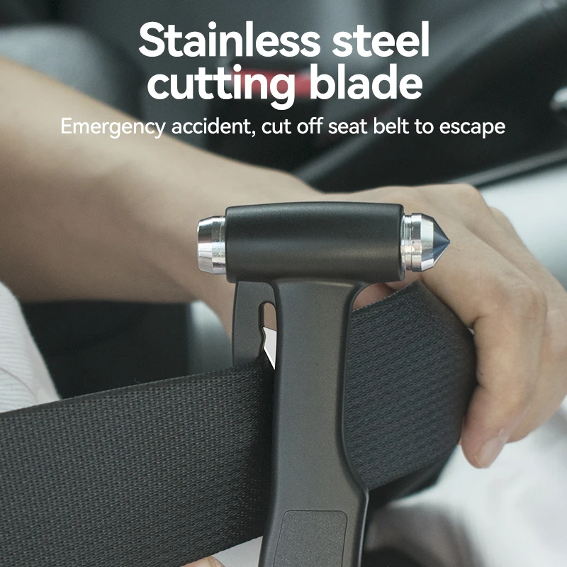 45# Steel car bus window breaker emergency escape tool glass breaker safety hammer bus car emergency hammer