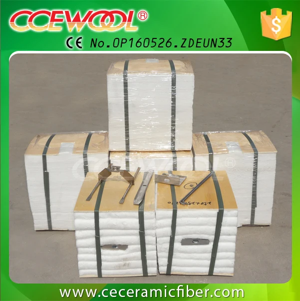 CCEWOOL 1260 heat resistant and high temperature ceramic fiber module supplier