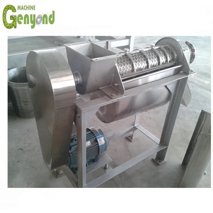 Hight efficient industrial ginger screw press juicer