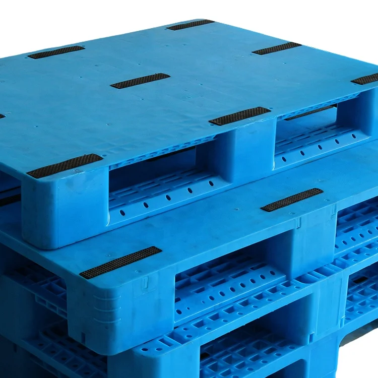 heavy duty three runners 1200*1000 mm one-piece injection plastic material pallet