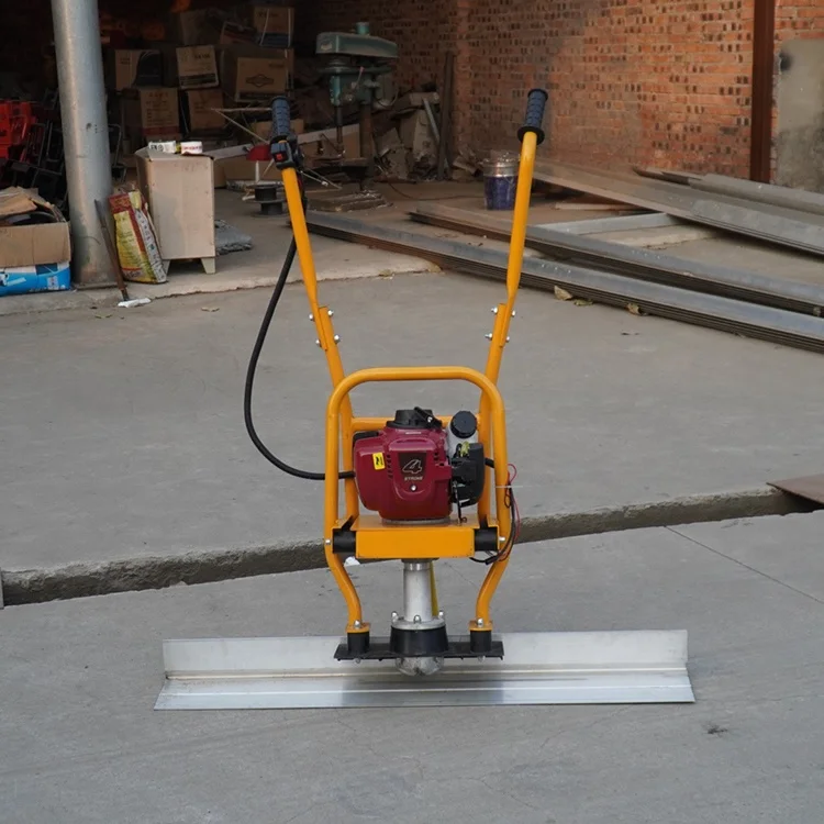 Manufacturer Supply Small Vibration Level 1 - 6 Meters Ruler New Type Gasoline 1.2KW Concrete Vibration Ruler