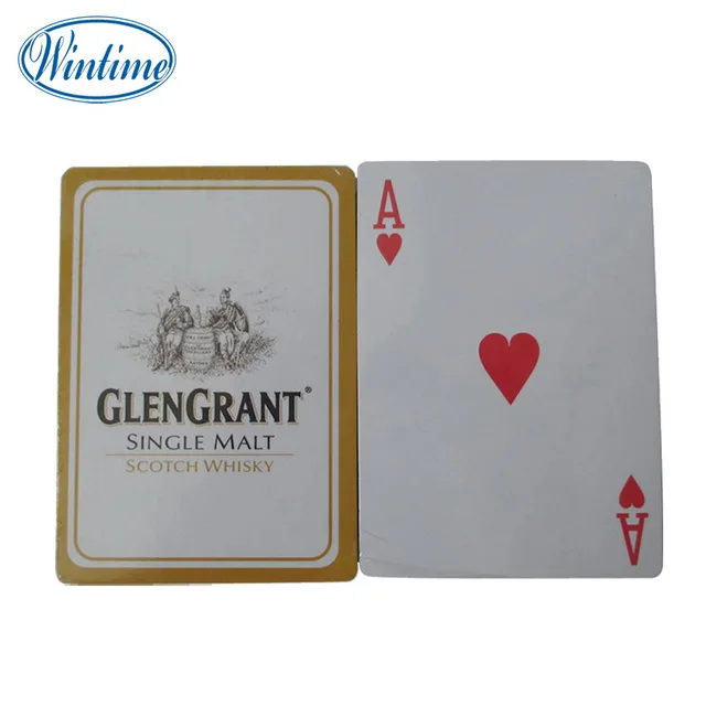 non woven fabric packing waterproof PVC plastic playing cards