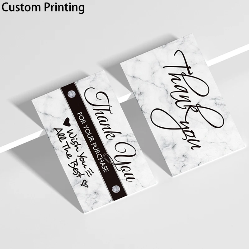 Factory Low Price Wholesale High Quality Thank You Card Small Businesses Paper Cards