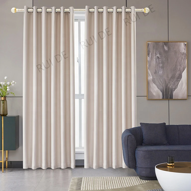 
European Style Factory Supplier 280cm Embroidered Modern Curtain Blackout 