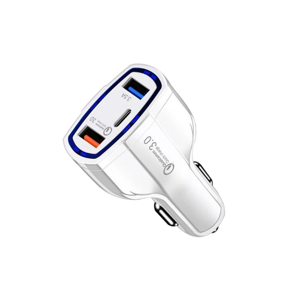 
SIPU Fast Charging QC 3.0 USB with type c wireless phone Car Charger for phone 