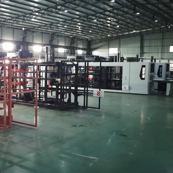 
AUTO Thermoforming Machine Model DW3-78 BOPS or Biodegradable Food Container Making Machine 