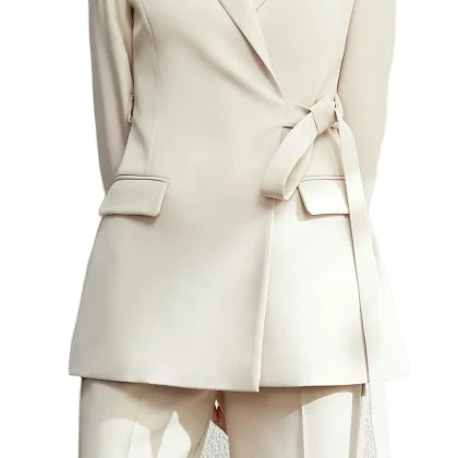 Женский пикантный однотонный деловой костюм на заказ, пикантные блейзеры для женщин, женские костюмы и смокинг