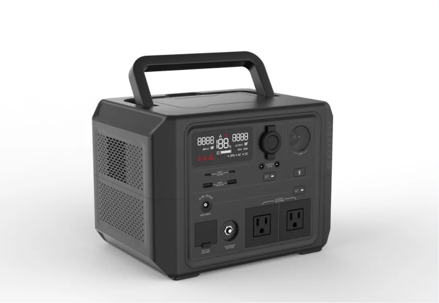 BoltPower Portable Power Station BP601 537.6Wh, 230V/50Hz 600W Pure Sine Wave AC Outlet, Solar Generator support solar charging