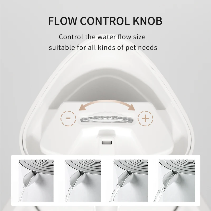 3L Cat Water Fountain Quiet Automatic Pet Water Dispenser For Cats Dogs Birds Electric Drinking Bowl Activated Carbon Filter