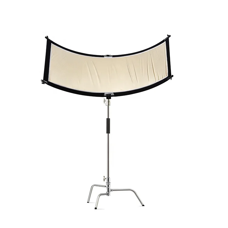 Portable photography photo studio eyelighter multi disc collapsible light bent u-typed diffuser reflector