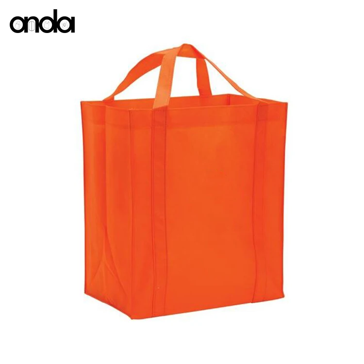 Promotional Cheap Custom Logo Print heat press Non Woven Eco Friendly Reusable Shopping advertisement Bag hand bags
