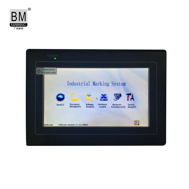 7.5 inch Dot Peen Marking Machine Touch Screen Thor x6/King8,Pneumatic Marking Machine Thor x6/King8 LCD