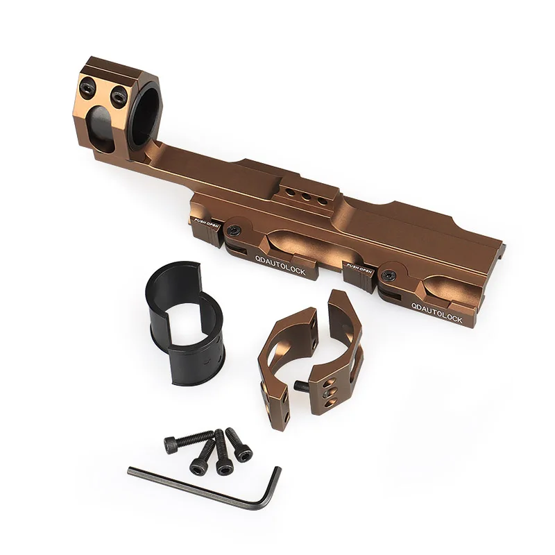 HK24-0133 Outdoor sports Optical Accessory tactical equipment QD 30mm Hunting Scope Ring 25.4MM Optic quick release scope mount