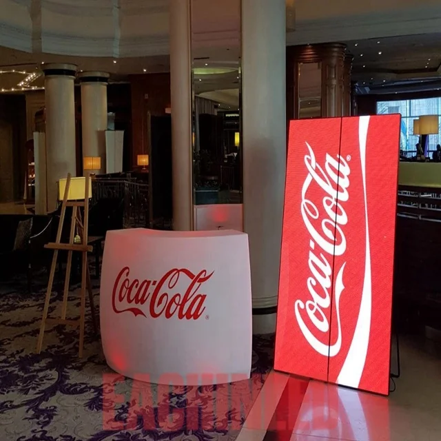 
Hot Sell Floor Standing P3 P2.5 Mirror LED Display Screen with 3G 4G WIFI Remote Smart Control Iposter Creative Pantallas 