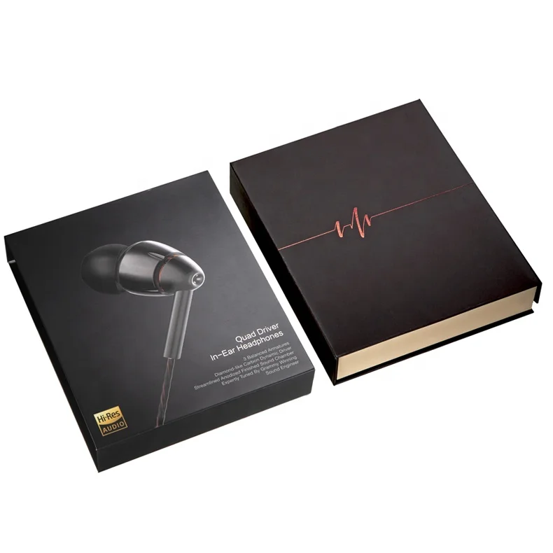 Роскошная Магнитная беспроводная гарнитура Спортивная Коробка для наушников бумажная коробка упаковка слухового
