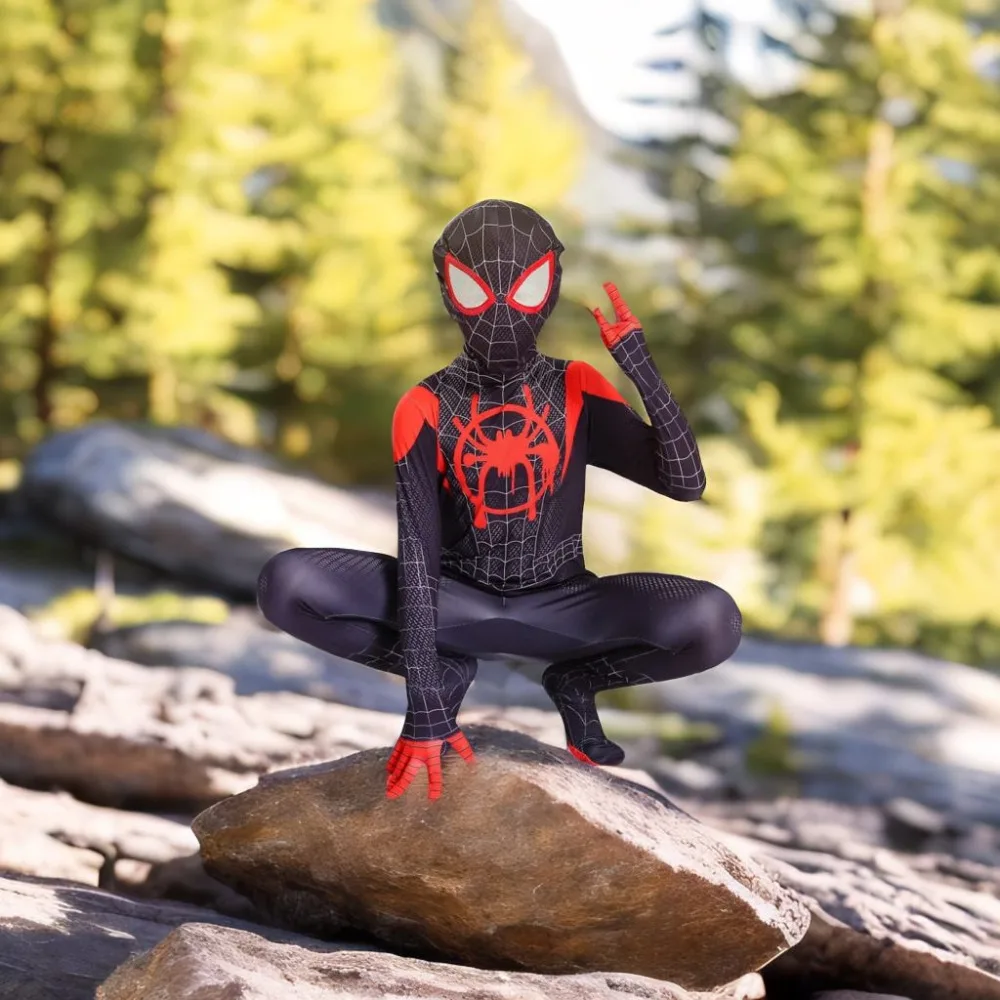 Super Hero Tights Bodysuit Spandex Halloween Spiderman Movie Cartoon Character TV Cosplay Costumes Classic Design  Adult