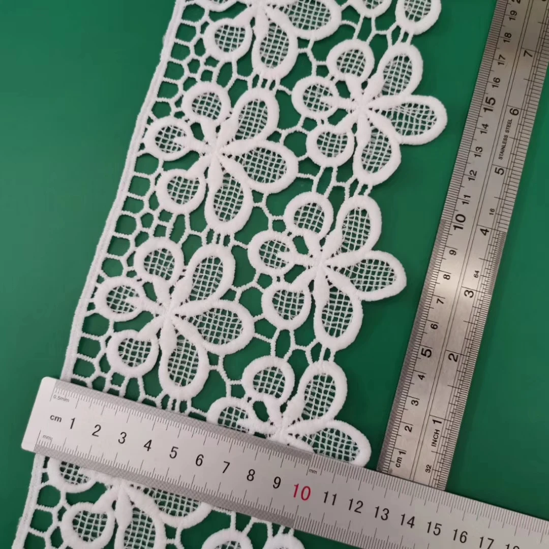 Online Shop Hot Selling Guipure Lace Gold Braid Border Trim