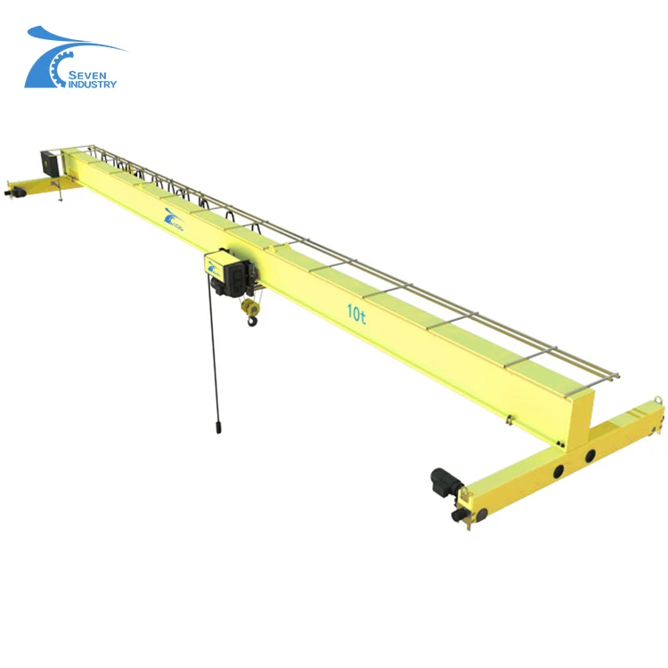 narrow space aisle low height mini single girder remote control overhead crane bridge crane for sale
