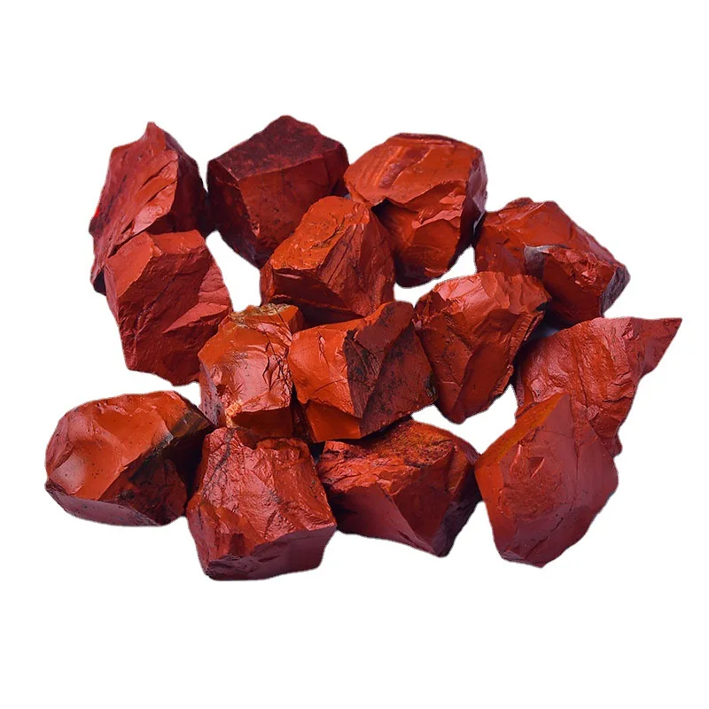 China Factory Wholesale High Quality Natural Red Jasper Tumbled Stone Red Jasper Tumble Stones For Decoration