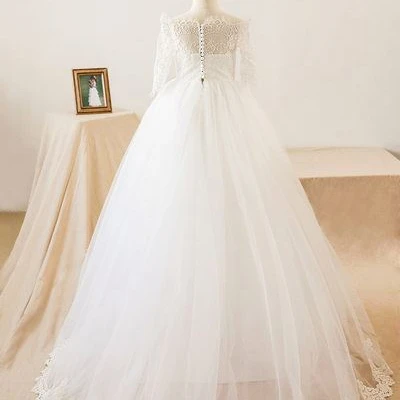 New Design High Quality Girl 7th Birthday Party Dresses White Flower Girl Dress For Wedding