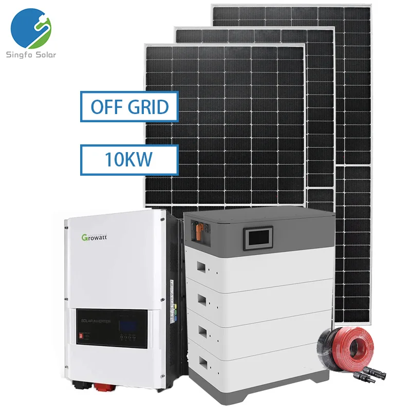 Residential Off Grid Solar Energy System Kit 1KW 3KW 5KW Solar Panels System Solar Power Station