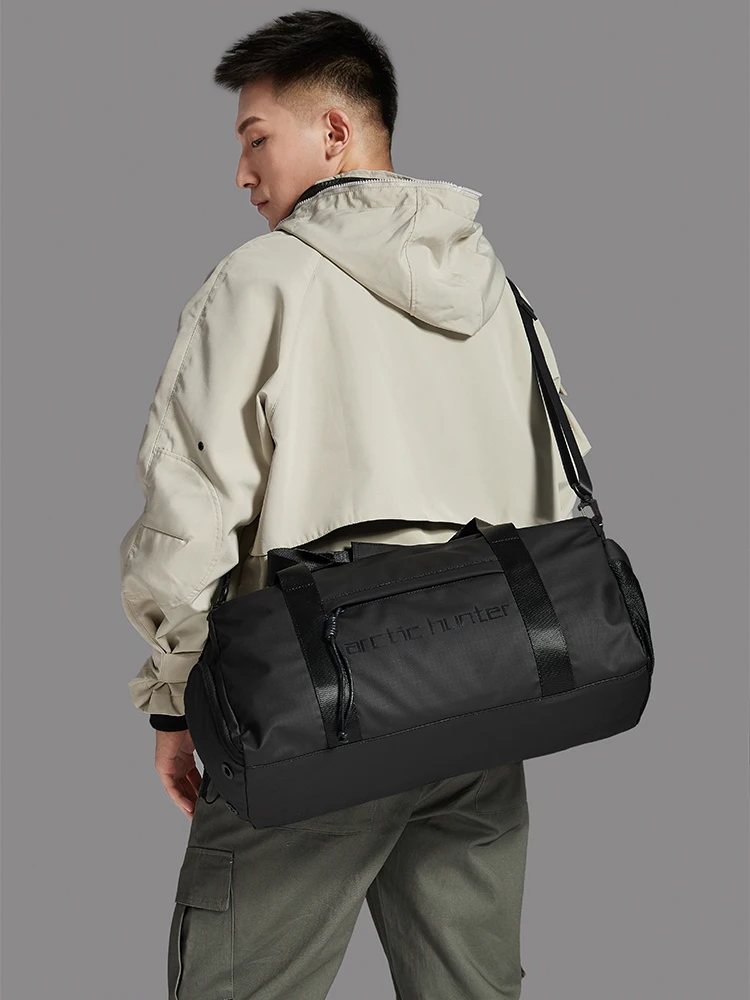 2023 ARCTIC HUNTER casual sports Men Gym Fitness Bag Waterproof Shoes Compartment Travel Bags Duffel Bag