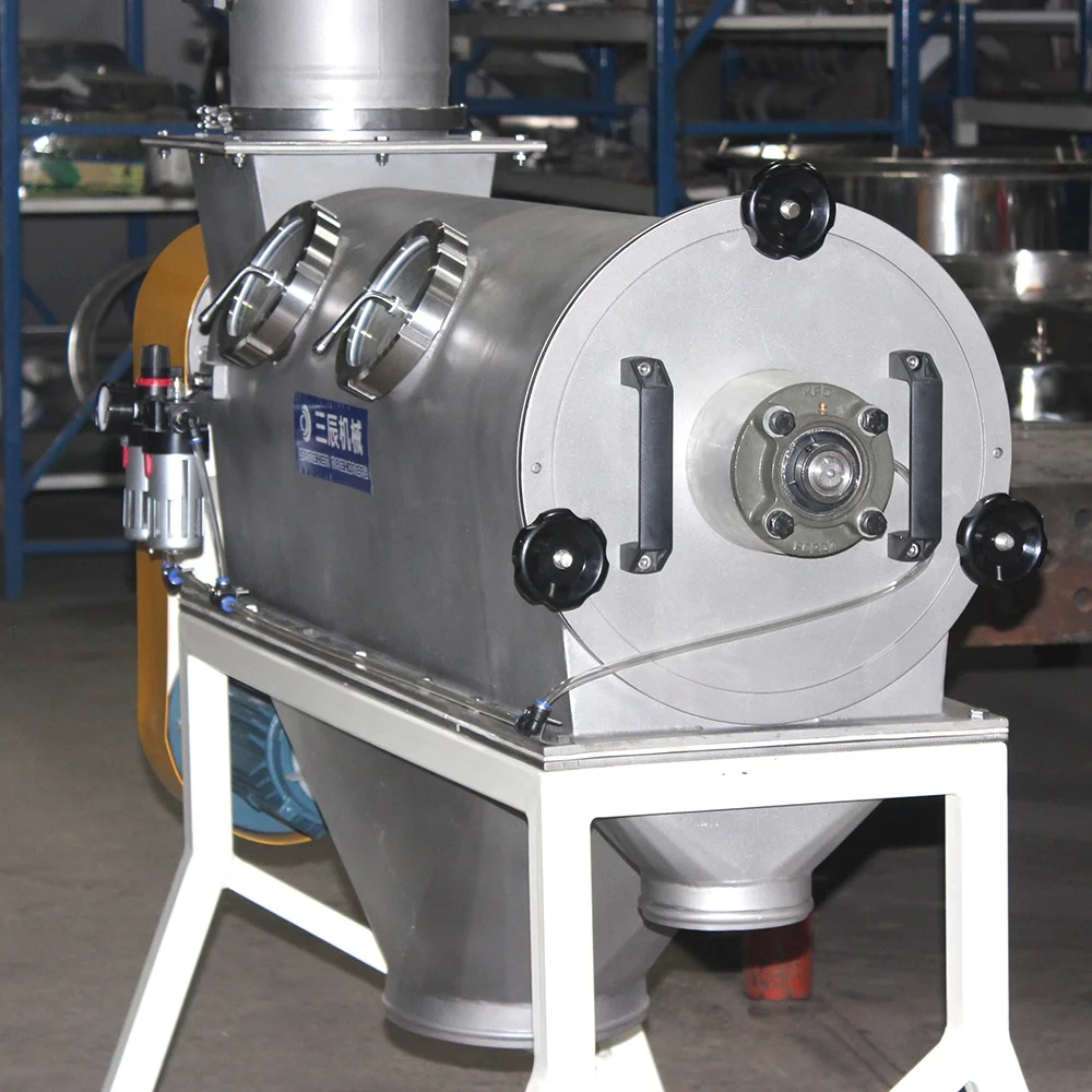 Horizontal Airflow Sieve Machine Centrifuge Separator Mica Powder Graphite Powder Carbon Powder Centrifugal Siever