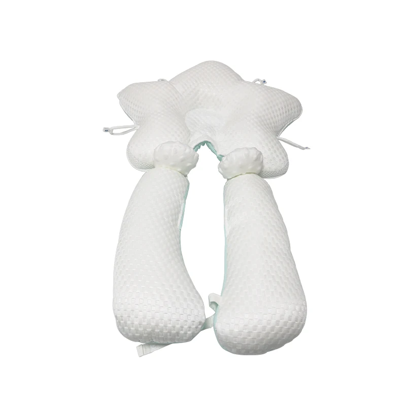 Multi-functional Soothing Styling Pillow New Detachable Design 1-3 Years Old Five-Pointed Star Shape for Both Sides