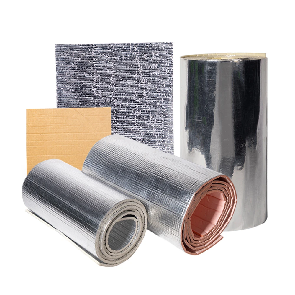 Wholesale Custom Logo Heat Insulator Foam Heat Insulation Materials Aluminum Foil Thermal Preservation Roll