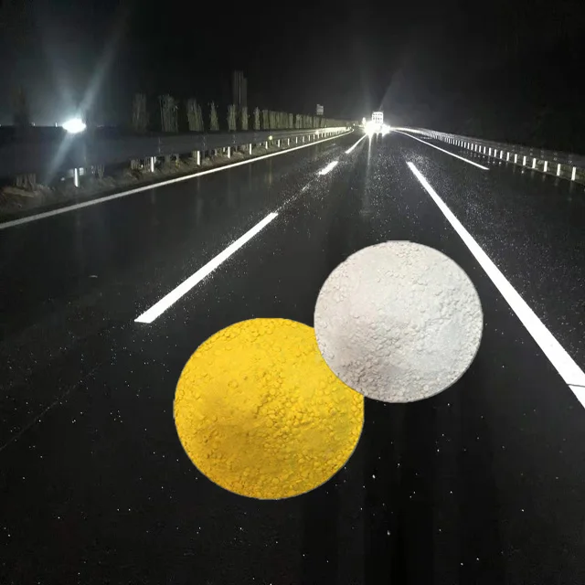 thermoplastic high reflective road paint road marking powder for road marking
