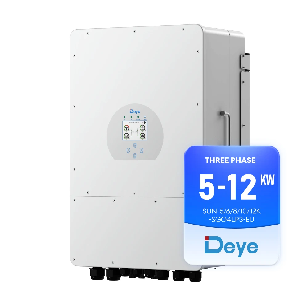 Deye Mppt Hybrid Solar Inverter 5Kw 10Kw Three Phase Power Inverter For Home Use