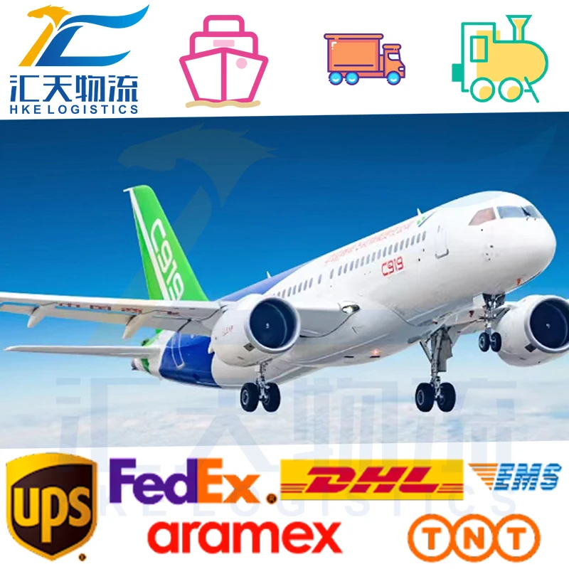 Express UPS DHL FEDEX Air Freight Forwarder Door to Door DDP Shipping Agent from China to Ca Italy UAE UK All USA Warehouse