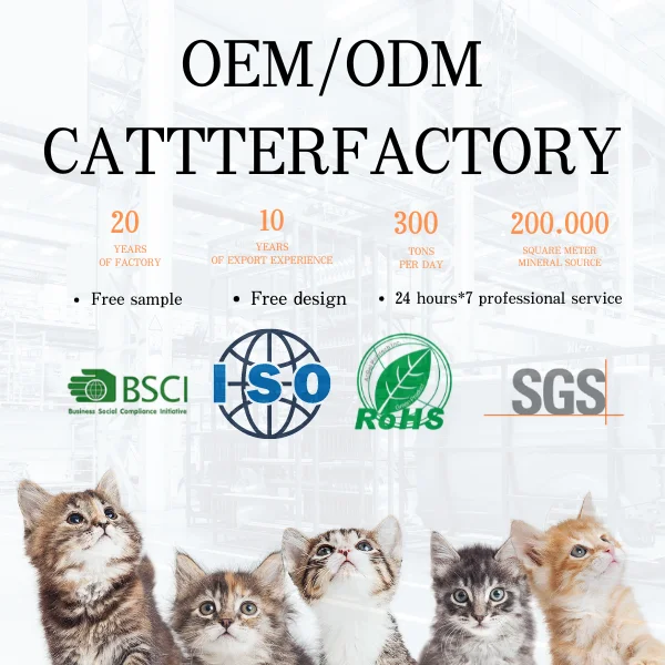 Large Wholesale Discounts Catlitter Kitty Sand Eco Friendly Clumping Bentonite Cat Litter