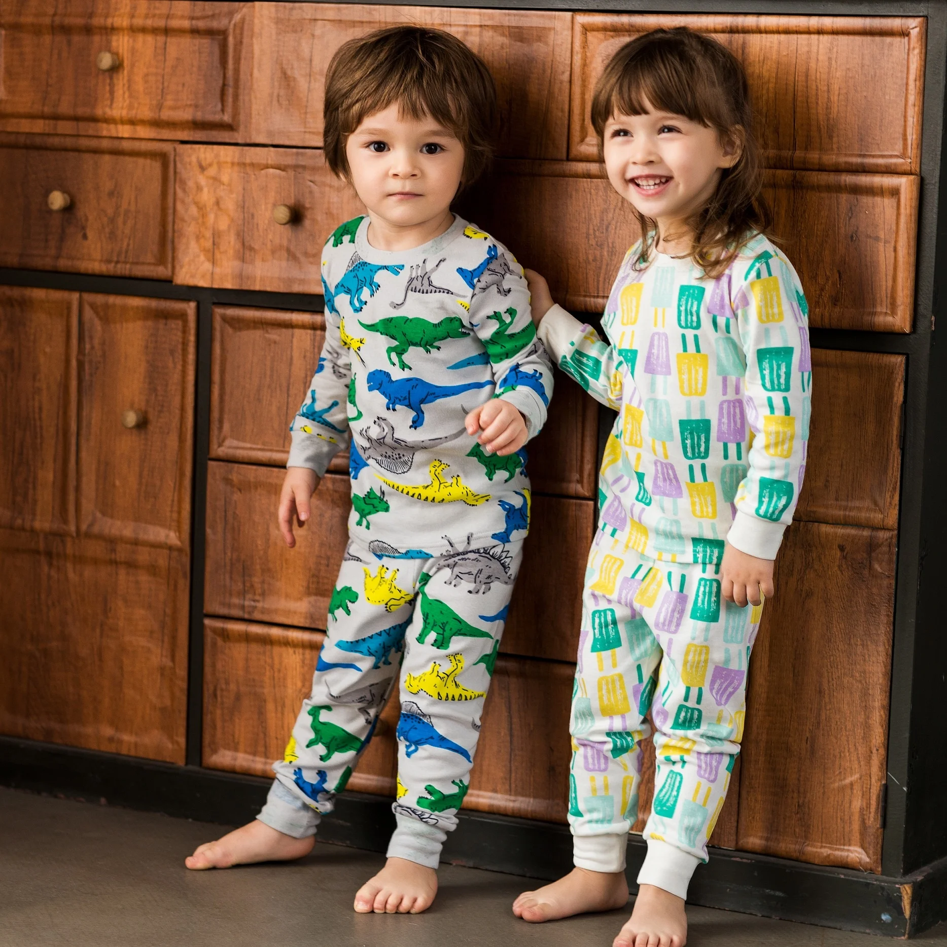 
Custom Summer 100% Cotton Castle Pink Kids Sleepwear Korean Children Pajamas Suit for Girls 