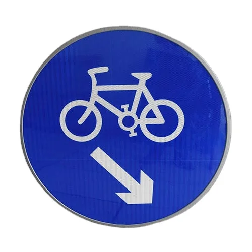 Safety Street Reflective  Circle Aluminum Highway Warning Traffic Road Safety Sign