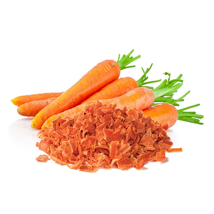 Chinese Factory Supply 100% Natural New Crop Dried Carrot Flakes