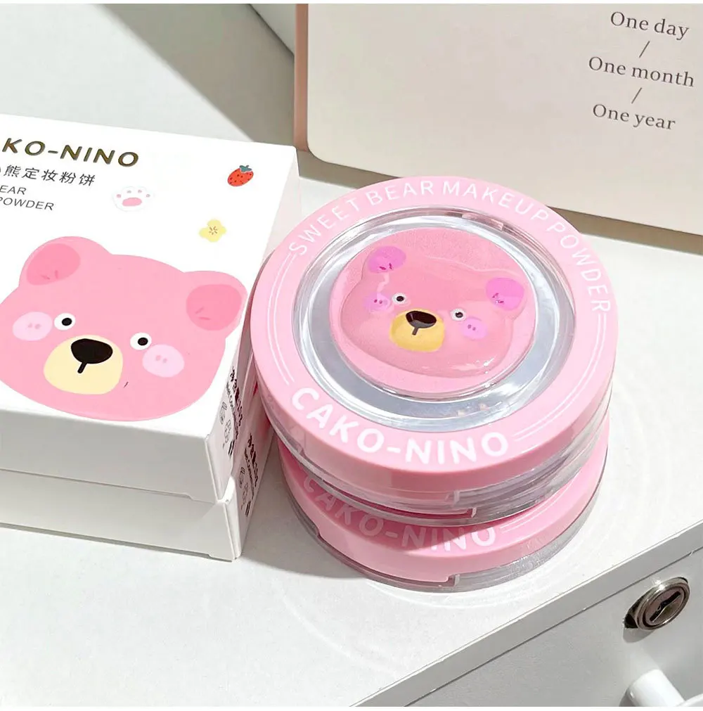 Setting Powder Long Lasting Oil Control Natural Finish Face Powder Sweat Proof Private Label Smooth Matte Compact Powder
