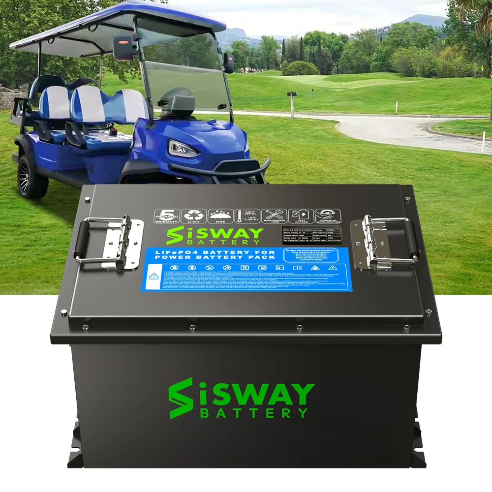 48V Lithium Battery Golf Cart 100Ah 150Ah 200Ah 300Ah Golf Cart Lifepo4 Battery with BMS Charger
