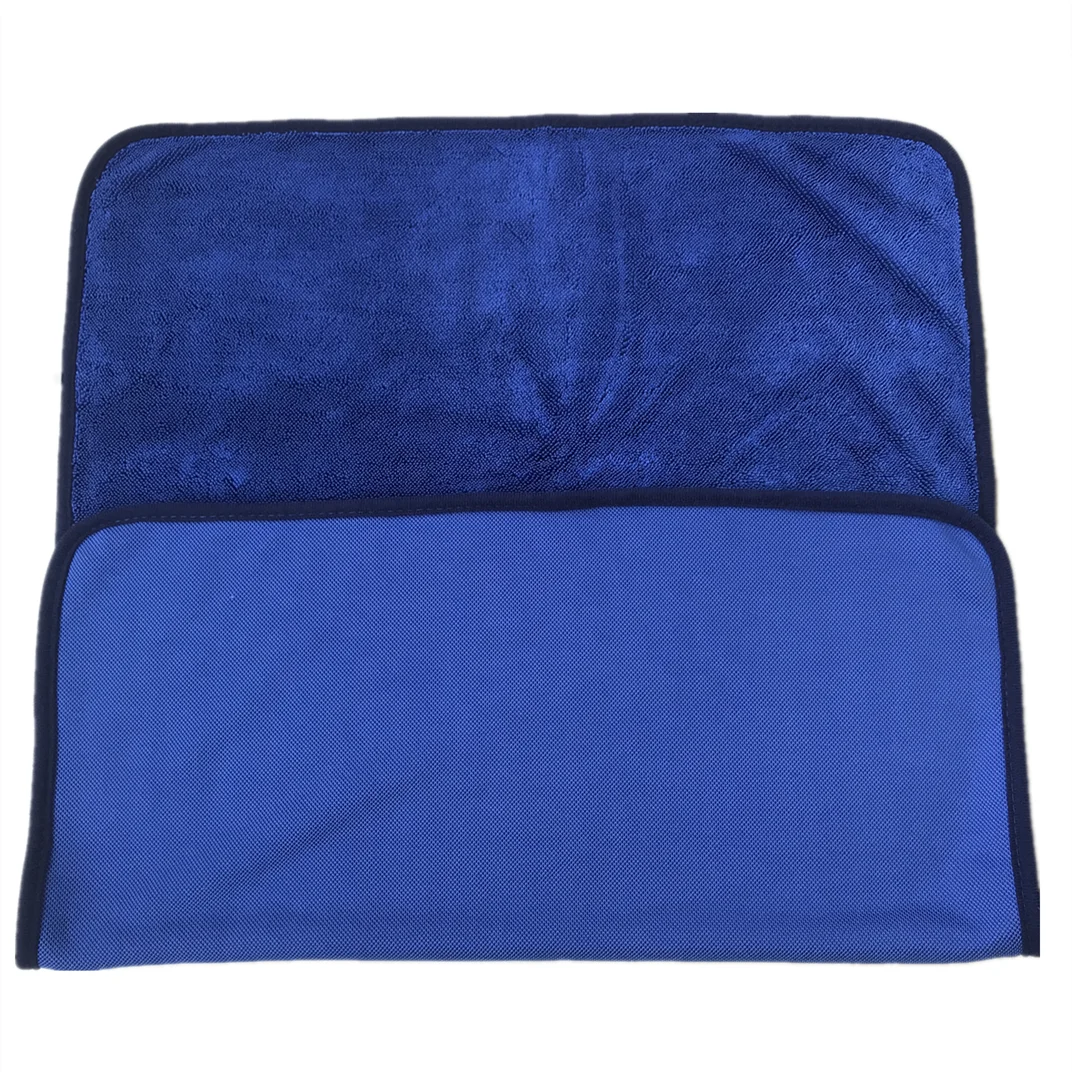 Super Absorbent Towel Thick Twist Pile Car Care Cleaning Cloth Single Side Twisted Loop car drying wash towel