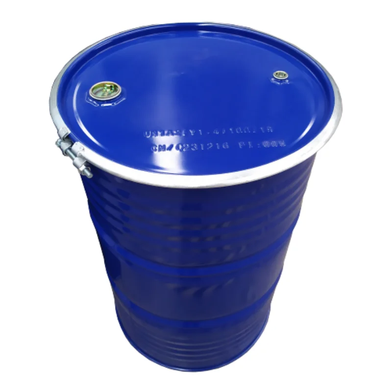 0.7mm Open top steel drums for old clothes 55Gallon 210L