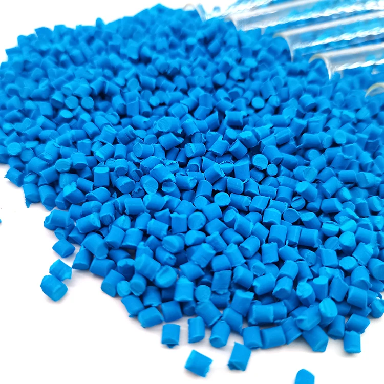 Профессиональная недорогая Высококачественная голубая пластмассовая маточная смесь для труб
