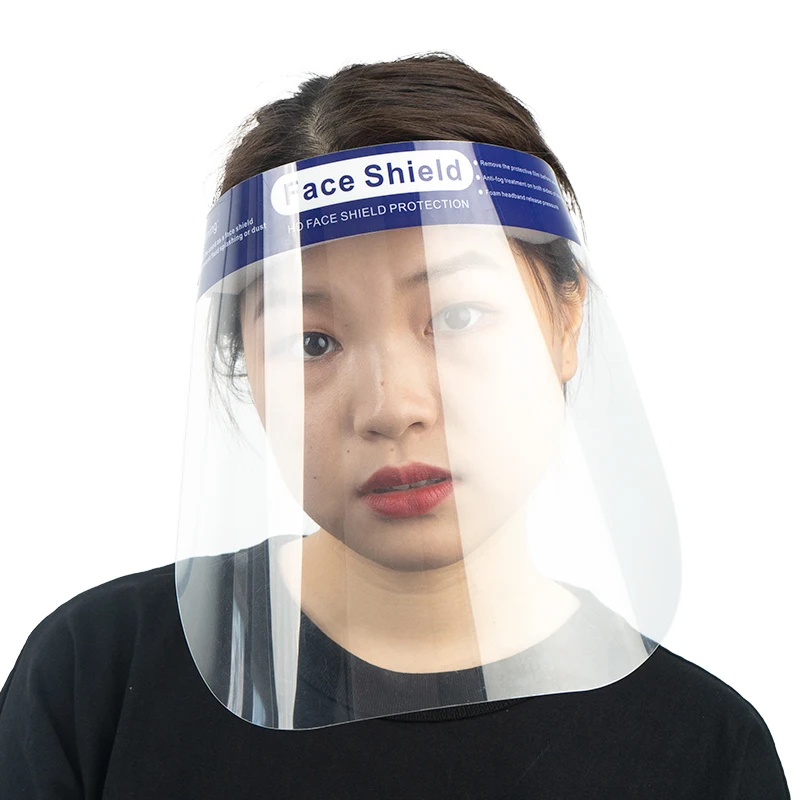 New High Quality face shield antifog PET clear face shield faceshield