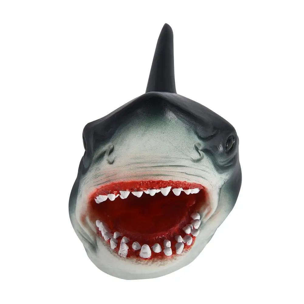 
Shark hand puppet toy soft plastic mouth free deformation plastic toy children shark mouthless deformation toy 