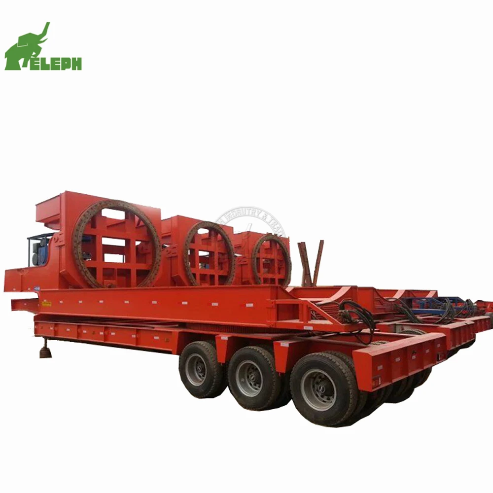 Factory Wind Turbine Trailer Special Transport Wind Adapter Semi Trailer Manufacturer China Wind Power Blade Adapter(13)