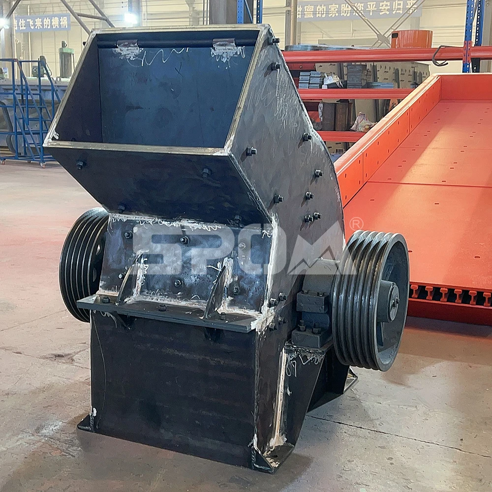 pc 200*300 best-selling small road stone crusher pc400x300 mobile hammer crusher with vibrating screen