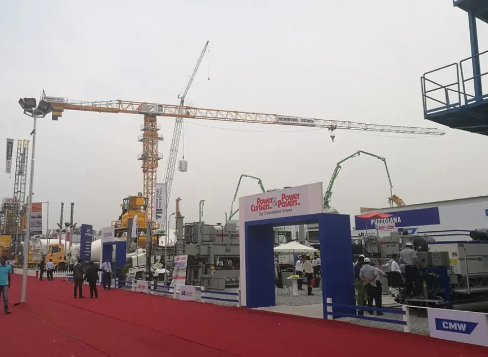 factory price xcm g 63ton topless tower crane XGT1200