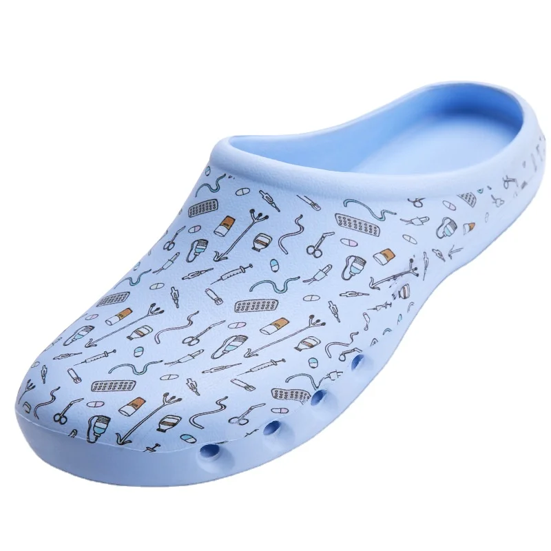 Factory Comfortable Safety Shoes Work For Medical Uniforms Womens Nurse Shoes Clogs Lightweight EVA Clogs