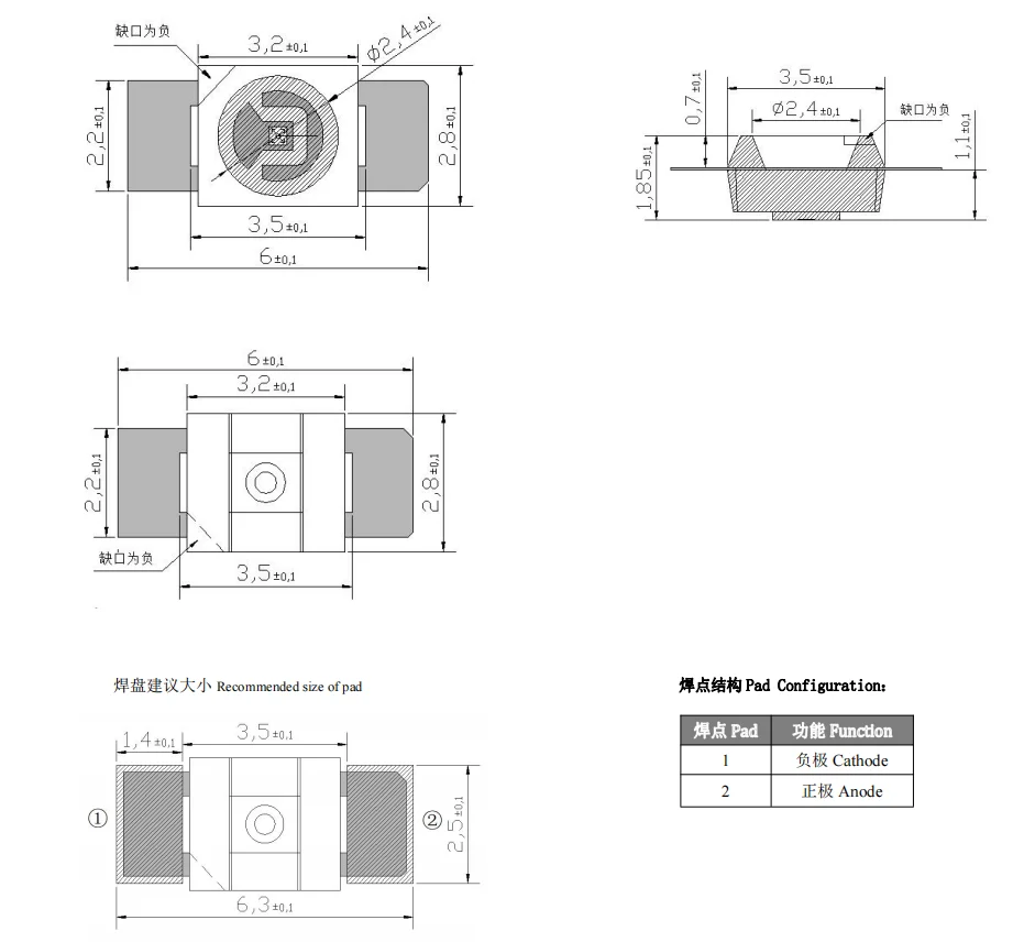 6028 3528 RGB SMD LED Keyboard Light Customizable All-Colors LED Beads