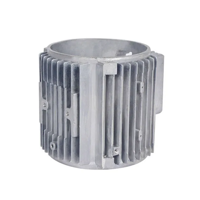 OEM Custom Aluminum Alloy Motor Housing Aluminum Profile Radiator Housing Die Iron Cast Parts